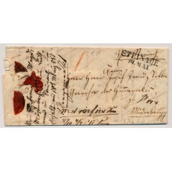 Österreich 1851 Brief (mit Inhalt) BARZAHLUNG! STEINACH (St) Schön!
