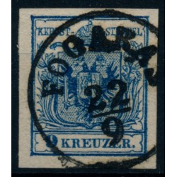 Österreich 1850 9kr, HP, Type III. FOGARAS (Sb) Mü:15P! Sehr schön!