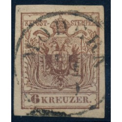 Österreich 1850 3kr, HP, Type III. MITROWICZ (Bm)