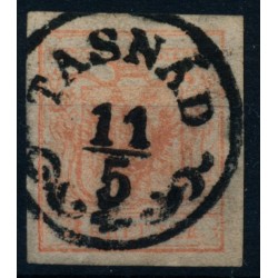 Österreich 1850 3kr, MP, Type III. TASNÁD (Sb) Mü:35P!