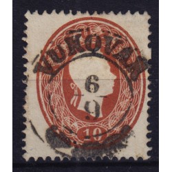 Österreich 1861 10kr, Schöne Farbe! VUKOVÁR (Ks) Schön!