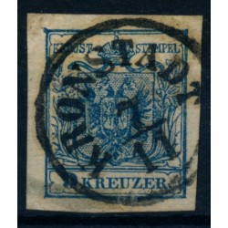 Österreich 1850 9kr, HP, Type III. KRONSTADT (Sb)