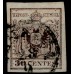 LOMBARDEI-VENETIEN 1850 30C SCHOKOBRAUN! HP, Type III. FEINSTDRUCK! MANTOVA VÖB!