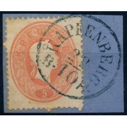 ÖSTERREICH 1861 5kr, KAPFENBERG/B.H. (St) Schön!