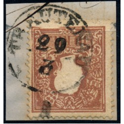 ÖSTERREICH 1858 10kr, Type II. TRAUTENAU (B) Schön!