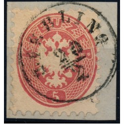 ÖSTERREICH 1864 5kr, LIEBLING (Tb) Mü:60P! Schön!