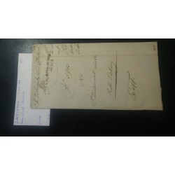 ÖSTERREICH 1861 Brief (Inhalt) aus LANDSKRON (B)