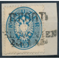 ÖSTERREICH 1863 10kr, BROOD/IN/SLAVONIEN (Km)