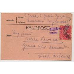 ÖSTERREICH 1916 5H FELDPOST-Brief (Inhalt) mit KRAKAU (Galizien) Stempel. Schön!