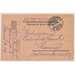 ÖSTERREICH 1915 Schöne FELDPOSTKARTE!