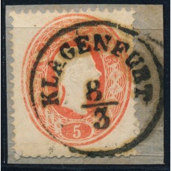 ÖSTERREICH 1861 5kr, KLAGENFURT (K) Schön!