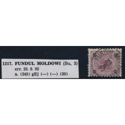 ÖSTERREICH 1897 15kr, FUNDUK MOLDOWI (Bukowina) Kl:25P! Schön!