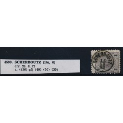 ÖSTERREICH 1893 1kr, RANDSTÜCK! SCHERBOUTZ (Bukowina) Kl:30P! Schön!