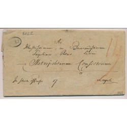 ÖSTERREICH 1829 Brief (Inhalt) BELZ (Galizien) Mü:35P! Nach LEMBERG. Interessant