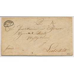 ÖSTERREICH 1826 Brief (mit Inhalt) RATIBOR. Attraktiv!