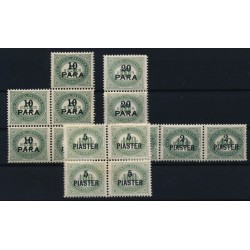 LEVANTE 1902 PORTO 1a-5a 4Stk. EINHEITEN! Postfrisch ** Kw:240,-€