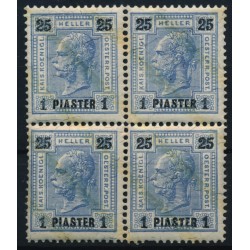 LEVANTE 1901 ANK 41, 1PIA, 4-BLOCK! Postfrisch ** Kw:60,-€