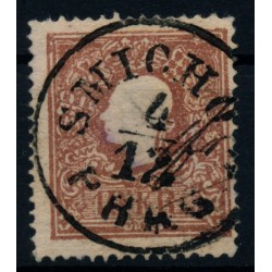 Österreich 1858 10kr, Type II. SMICHOW/PRAG+HANDSCHRIFT! Schön!