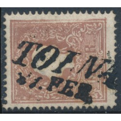 ÖSTERREICH 1858 10kr, Type II. TOLNA (Ungarn) Mü:12P! Schön!