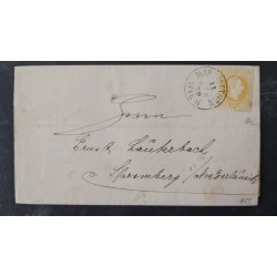 ÖSTERREICH 1879 2kr, Auf DRUCKSACHE (mit vollem Inhalt) WIEN.