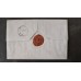 ÖSTERREICH 1858 6kr, HOHLDRUCK! Brief (Inhalt) SALZBURG nach WELS. Schön!