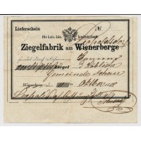 Österreich 18.. LIEFERSCHEIN, LEOPOLDSTADT