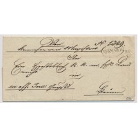 Österreich 1846 Brief (Inhalt) KREMSIER (M)+DATUMSTEMPEL! R.s. BLAUSTEMPEL!