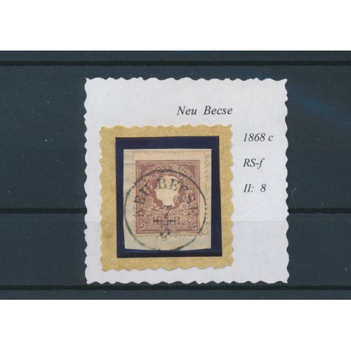 ÖSTERREICH 1858 10kr, Type II. NEU BECSE (Tb) Sehr schön!