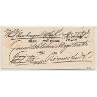 ÖSTERREICH 1839 REKO-Brief, STERNBERG, FRANCO, REKOMANDIRT Stempeln-RÖMERSTADT