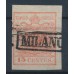 LOMBARDEI-VENETIEN 1850 15C, ROSA, HP, Type II.b, PAPIERFALTE! MILANO. Befund! P LOMBARDEI-VENETIEN 1850 15C, ROSA, HP, Type II.b, PAPIERFALTE! MILANO. Befund! P