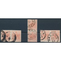 LOMBARDEI-VENETIEN 1850 3Stk.PAARE! Gemischte Qualität! Interessantes Lot!