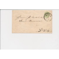 ÖSTERREICH 186. 3kr GA-Umschlag als ORTSBRIEF mit WIEN Stempel. Sehr schön!