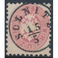 ÖSTERREICH 1864 5kr, SOLNITZ (B) Mü:40P! Schön! ÖSTERREICH 1864 5kr, SOLNITZ (B) Mü:40P! Schön!