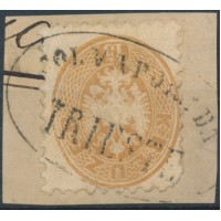 ÖSTERREICH 1864 15kr, SCHIFFSTEMPEL COL VAPORE DA/TRIESTE Mü:400P! SELTEN! ÖSTERREICH 1864 15kr, SCHIFFSTEMPEL COL VAPORE DA/TRIESTE Mü:400P! SELTEN!