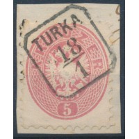 ÖSTERREICH 1864 5kr, TURKA (Galizien) Mü:40P! Schön! ÖSTERREICH 1864 5kr, TURKA (Galizien) Mü:40P! Schön!