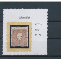 ÖSTERREICH 1858 10kr, Type II. klein Nadelstich, MUNCIFAI (B) Mü:70P!