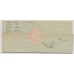 ÖSTERREICH 1848 Brief, BLAUSTEMPEL KOLLIN (B) Mü:40P!+ROTSTEMPEL 'Franco' Mü:80P