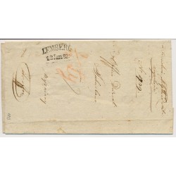 ÖSTERREICH 1833 Brief (Inhalt) LEMBERG (Galizien) nach Wyzniany. Attraktiv!