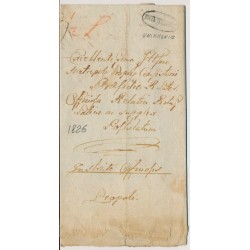 ÖSTERREICH 1826 Brief (Inhalt) KNIEHENICZ (Galizien) Mü:70P! Nach LEMBERG.