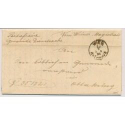 ÖSTERREICH 1891 Brief (Inhalt) WIEN/RATHHAUS. Interessant!