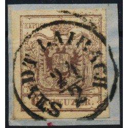 ÖSTERREICH 1850 6kr, MP, Type III. STADT LAIBACH (Kr) Schön!