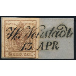 ÖSTERREICH 1850 6kr, MP, Type III. W.Neustadt (Nö) Schön, frisch!