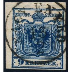 ÖSTERREICH 1850 9kr, MP, Type III. NAGY-ENYED (Sb) Mü:25P! Schön!