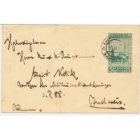 BOSNIA 191. 5h KARTE, SARAJEVO nach BUDWEIS.