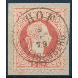 ÖSTERREICH 1867 5kr, HOF/b.SEISENBERG (Kr) Kl:15P! Schön!