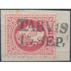 ÖSTERREICH 1867 5kr, Buglinie! TARVIS (K) Kl:20P! Schön!