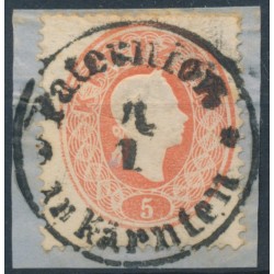 ÖSTERREICH 1861 5kr, Paternion/in Kärnten (K) Mü:18P! Sehr schön!